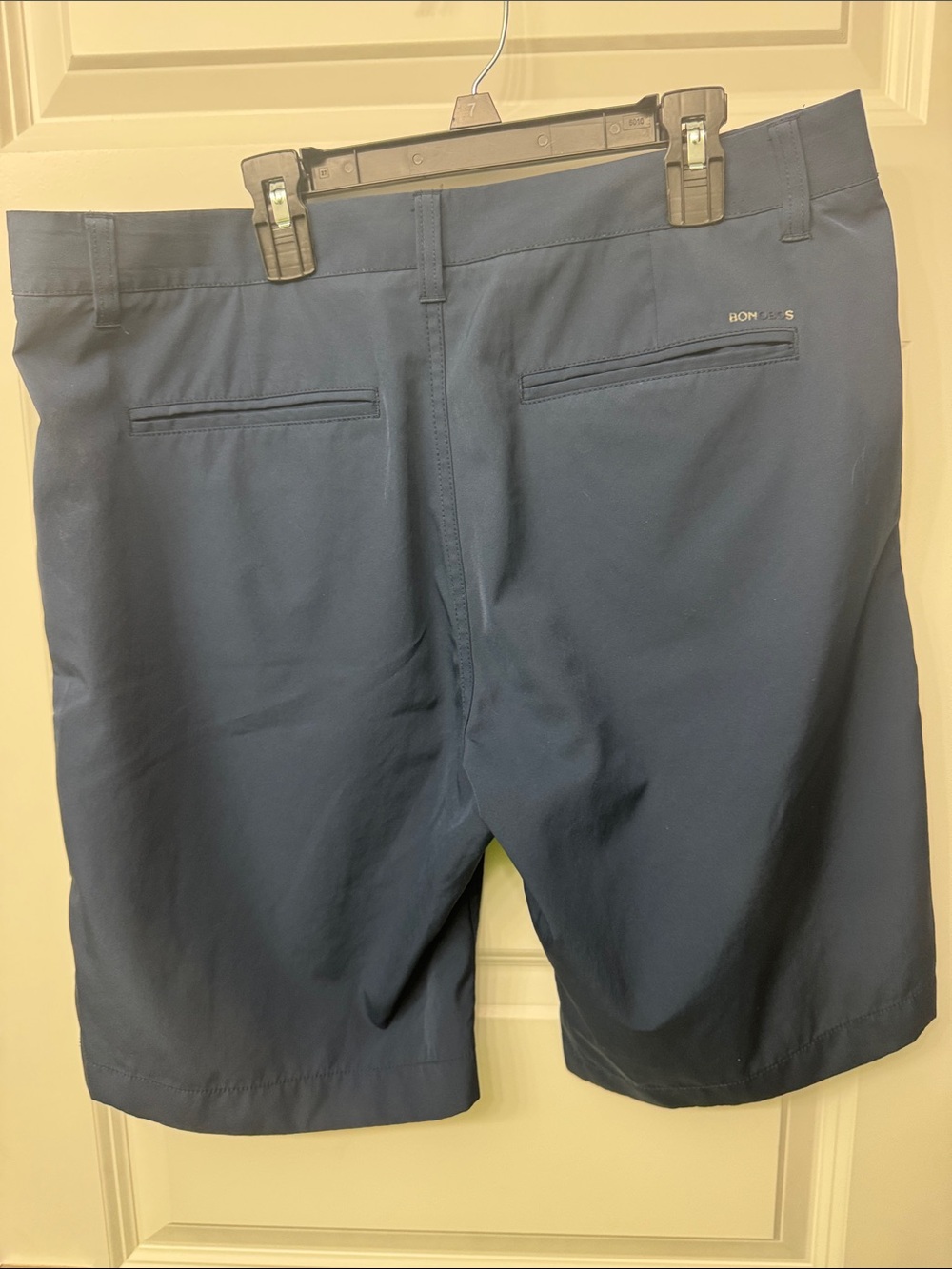 Bonobos Navy Flat-Front Performance Shorts - Picture 3 of 3